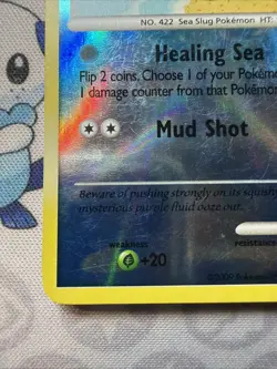 Shellos Pokemon TCG Rising Rivals Reverse Holofoil Foil Common Card 80/111 LP - Image 5