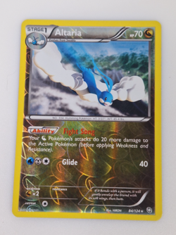 Pokemon TCG Altaria Dragons Exalted 84/124 Reverse Holographic Rare LP Card - Image 3