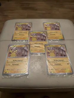 Pokemon TCG Promo Oversized Card - Pikachu at the Museum - UK EXCLUSIVE x5 - Image 1