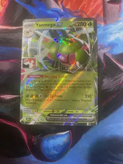 Pokemon TCG Yanmega EX Double Rare Holo Card #003/182 Prize Pack Series 8 - Image 1