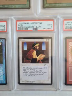 MTG 5 Arabian Nights Cards All PSA 9 MINT Dandan, Ogre, Hurt Jackal+ 1993 RARE - Image 5