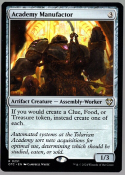 Academy Manufactor 0251 Non Foil Rare Thunder Junction MTG Near Mint - Image 1