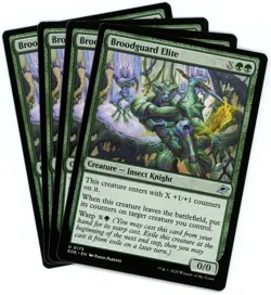 x4 Broodguard Elite - 0175 - Edge of Eternities - MTG - NM Ships Now - Image 1