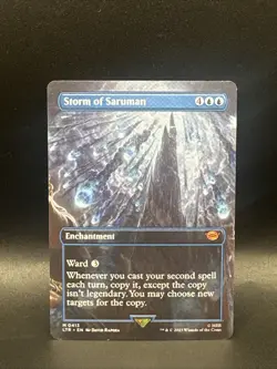 Storm of Saruman (Borderless) Universes Beyond: the Lord of the Rings - Image 1