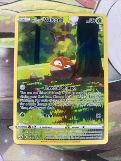 Hisuian Voltorb Pokemon Crown Zenith Galarian Gallery GG01/GG70 Full Art Rare NM - Image 1