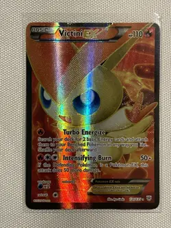 Victini EX 131/135 Plasma Storm Ultra Rare Full Art Holo Pokemon Card - Image 1