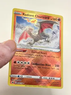 Pokemon TCG Radiant Charizard Crown Zenith Holo Rare 020/159 Mint Pack Fresh - Image 4