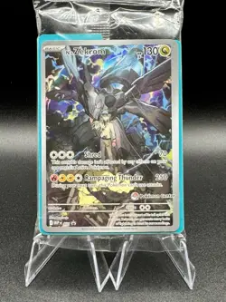 2026 N's Zekrom 031 MEP Ascended Heros ETB Promo Pokemon Center Stamp SEALED - Image 1