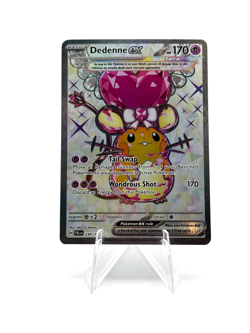 Pokemon Dedenne ex Ultra Rare Scarlet & Violet Paldea Evolved 239/193 - Image 1