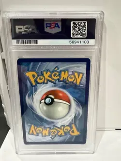 2019 Pokemon Sun & Moon FA/Piplup Cosmic Eclipse- Secret #239 PSA 8 - Image 2