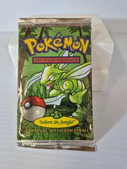 Wizards of the Coast Pokemon Jungle Booster Pack Spanish 21 grams - Image 1