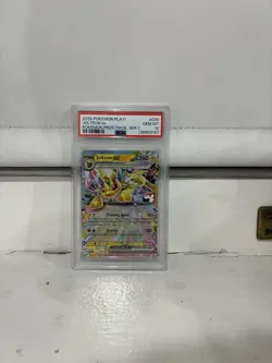 2025 Pokemon Play! Jolteon ex #030 Prize Pack Series 7 PSA 10 Gem Mint - Image 1