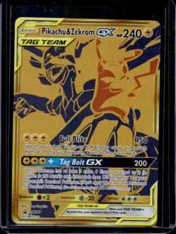 2016-19 Pokemon SM Black Star Promos Pikachu & Zekrom Tag Team #SM248 - Image 1