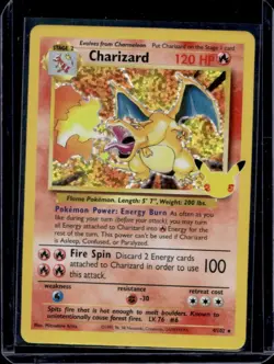 2021 Pokemon SWSH Celebrations Charizard Classic Collection #4/102 - Image 1