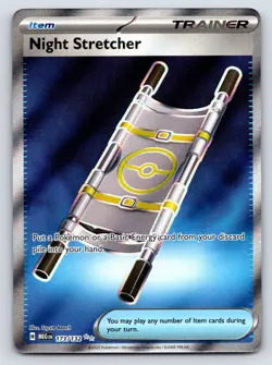 Night Stretcher Pokemon Mega Evolution Ultra Rare 173/132 - Image 1