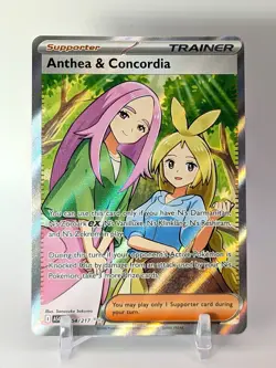 Anthea and Concordia 254/217 Ascended Heroes Pokemon TCG Full Art Trainer NM/M - Image 1