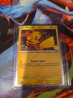 2026 Pikachu 051/162 Pokemon Day 30th Anniversary Stamped Promo - Image 1