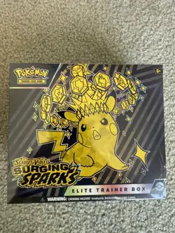 Pokemon TCG Surging Sparks Elite Trainer Box ETB New/Sealed ✅ - Image 1