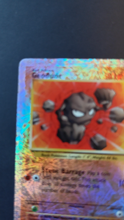 Pokemon Geodude 77/110 Legendary Collection Rare Reverse Holo Raw Lightly Played - Image 2