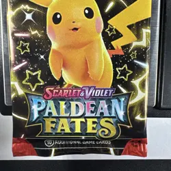 22.45g Paldean Fates Booster Pack Pokemon TCG New Sealed - Image 2
