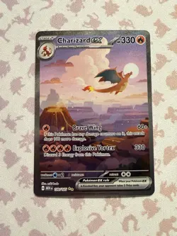 Pokemon TCG Charizard EX 199/165 & Charmeleon 151 Special Illustration Rare Pair - Image 2
