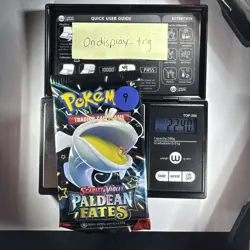 22.40g Paldean Fates Booster Pack Pokemon TCG New Sealed - Image 1