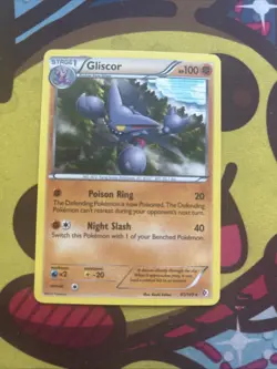 Pokemon Gliscor 81/149 - BW Boundaries Crossed - Holo Rare - Excellent - Image 1