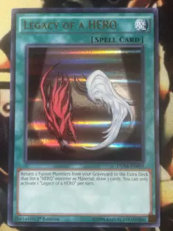 Yugioh: Legacy Of A HERO - DUSA-EN019 - Ultra Rare - 1st Edition - NM - Image 1