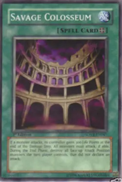 Savage Colosseum - SOVR-EN047 - Common - Unlimited Edition - Lightly Played - Image 1