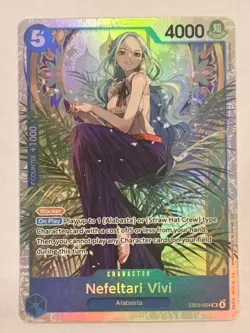 Nefeltari Vivi (024) EB03-024 Extra Booster: One Piece Heroines Edition Foil - Image 1