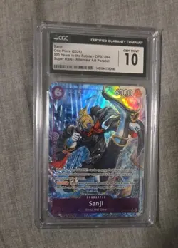 One Piece OP07-064 Sanji PAR Foil SR - Image 1