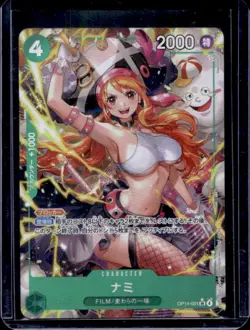 2026 One Piece Japanese Azure Seas Seven Nami Alt Art #OP14-031 - Image 1