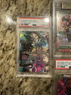 Bandai Dragon Ball Super Card Game Graded 4 slabs lot - Image 2