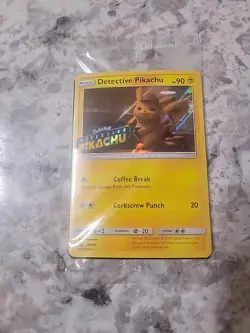Detective Pikachu SM190 Black Star Promo Holo Card - Image 2