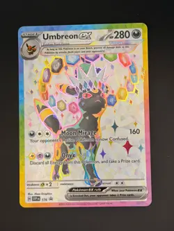 Lot of (8) Umbreon ex SVP176 Sv: Scarlet & Violet Promo Cards Holo - Image 3