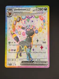 Lot of (8) Umbreon ex SVP176 Sv: Scarlet & Violet Promo Cards Holo - Image 5