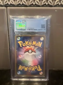 Red's Pikachu 270/Sm-p Japanese Sun & Moon Promo Card CGC 10 Blue Label - Image 2