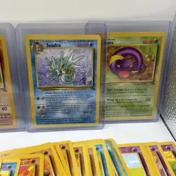 1999 Pokemon TCG Fossil Base Set Vintage Cards lot of 42 ALL MP - Image 3