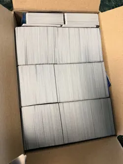 ~9,000 Pokemon Cards Bulk Lot 36 lbs Scarlet & VioletCommons/Uncommons RESERVED - Image 1