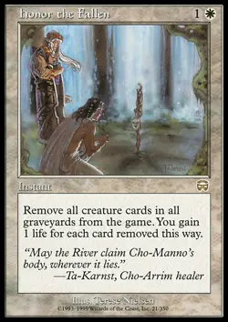 MTG HONOR THE FALLEN EXC - ONORE AI CADUTI - MM - MAGIC - Image 1