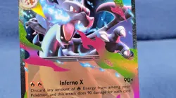 Mega Charizard x ex 029 Black Star Promo NM Pokemon ME: Mega Evolution - Image 3