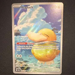 Pokemon Psyduck ASC 226/217 Full Art Holo Rare Basic 70HP 20 Attack English - Image 1