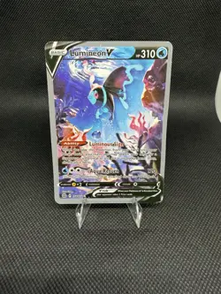 Pokemon Lumineon V Full Art Ultra Rare Holo 156/172 Brilliant Stars Card - Image 1