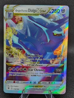 Origin Forme Dialga VSTAR 114/189 Swsh10: Astral Radiance Holo Pokemon TCG - NM - Image 1