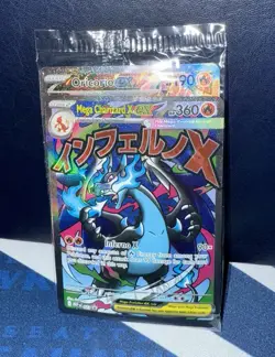 Pokemon TCG Mega Charizard X ex 023 & Oricorio ex 024 SEALED UPC Promo Holofoil - Image 1
