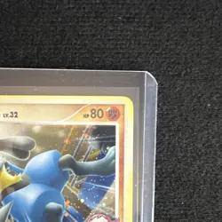 Pokemon Lucario GL LV.32 Rising Rivals 8/111 Rare Holo Fighting HP 80 2009 EN - Image 4