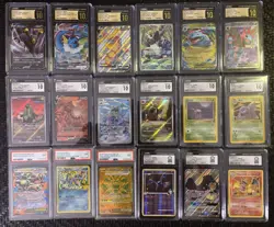 Mixed Pokemon TCG Graded Charizard, Umbreon, Vintage, Modern, PSA & CGC - Image 1