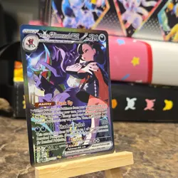 Pokemon Marnie's Grimmsnarl EX 287/217 Full Art Holo 320HP Darkness - Image 3