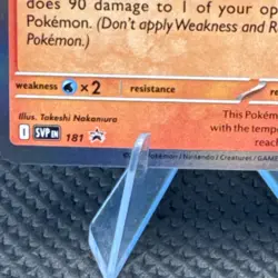 Pokemon N's Darmanitan 181 Prerelease Promo Holo Stage 1 Scarlet & Violet Card - Image 3
