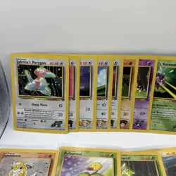 Gym Heros Pokemon Lot- 12 Cards Base Set 2 lot- 7! - Image 3